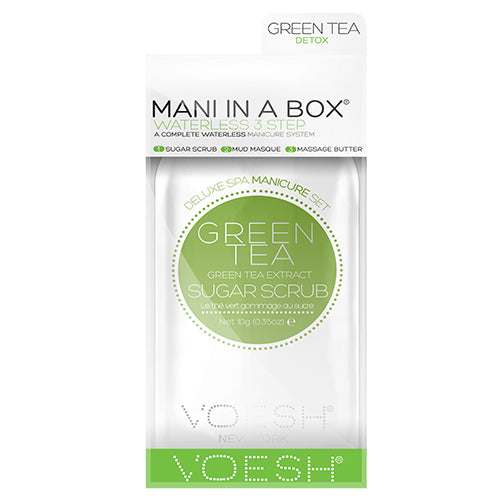 Voesh Mani In A Box Waterless 3 Step | Green Tea