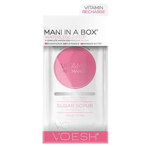Voesh Mani In A Box Waterless 3 Step | Vitamin Recharge