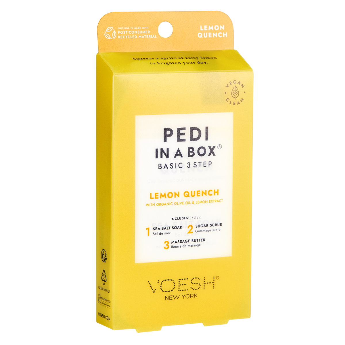 Voesh Pedi In A Box 3-in-1 Lemon Quench – Premier Nail Source