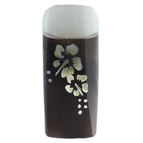 Xtreme Nail Designer Tips | Black Orchid 30ct (1-10)