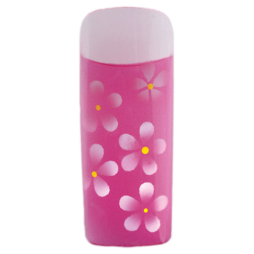 Xtreme Nail Designer Tips | Pink Floral 30ct (1-10)