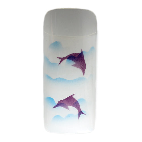 Xtreme Nail Designer Tips | Dolphins 30ct (1-10)