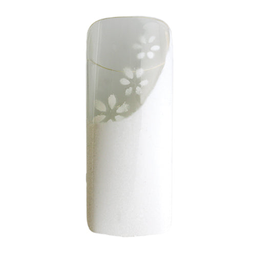 Xtreme Nail Designer Tips | White Floral 30ct (1-10)