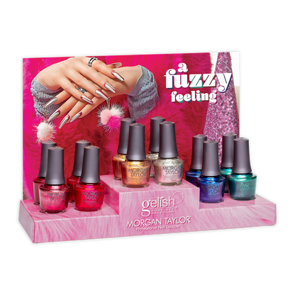 Morgan Taylor A Fuzzy Feeling Collection Display 12ct