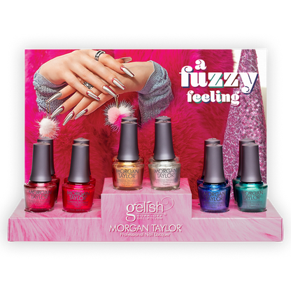 Morgan Taylor A Fuzzy Feeling Collection Display 12ct