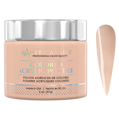 Americanails Colored Acrylic Powder | Cafe Latte 2oz