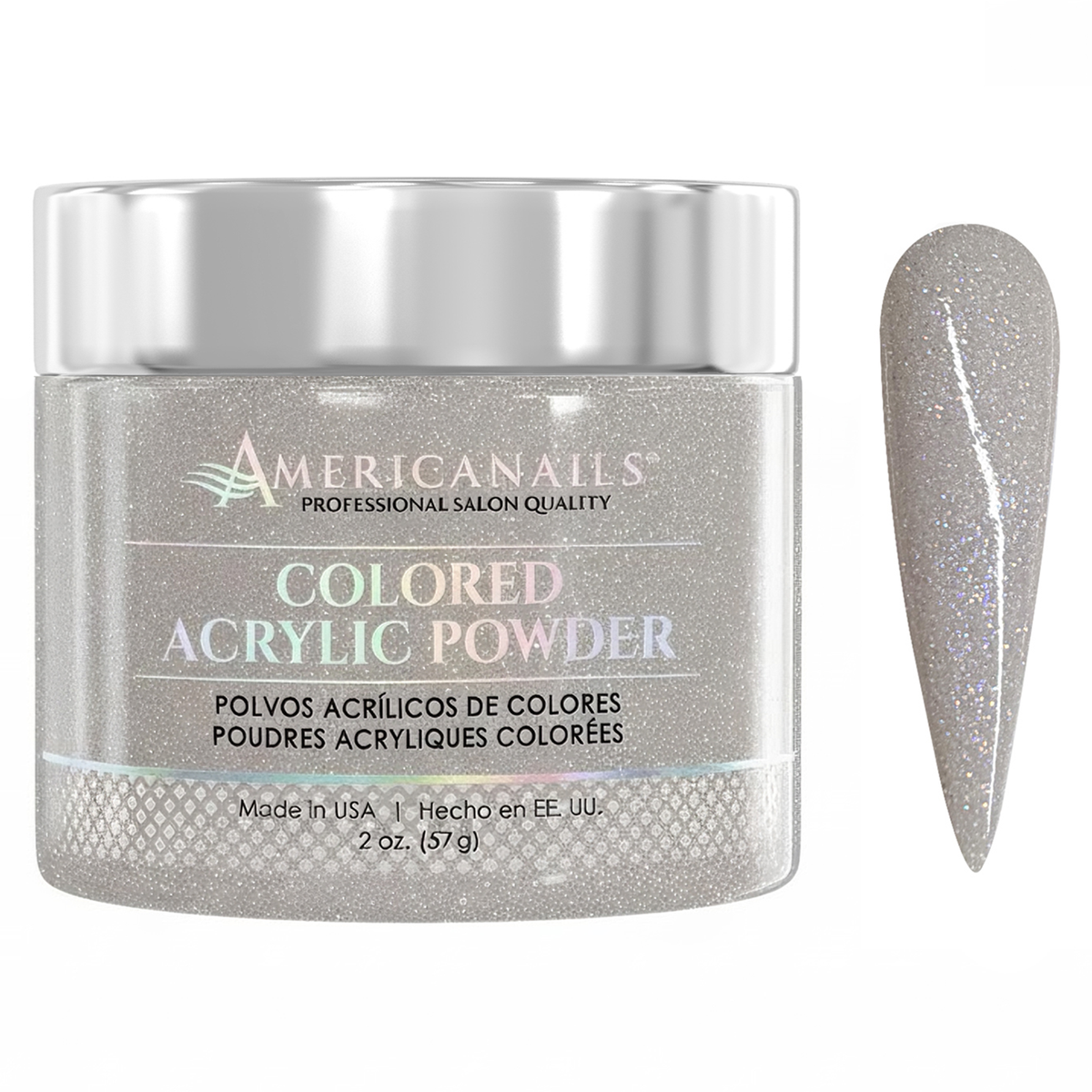 Americanails Colored Acrylic Powder | Diamond Ring 2oz