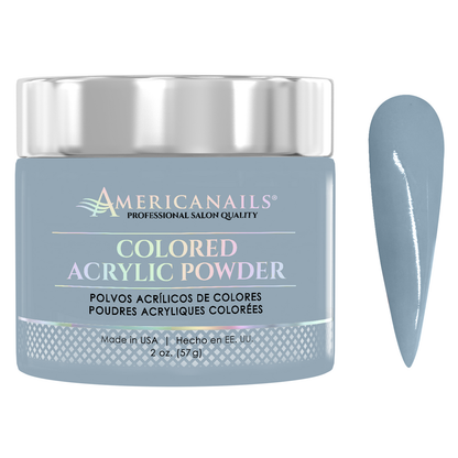 Americanails Colored Acrylic Powder | Pastel Blue 2oz