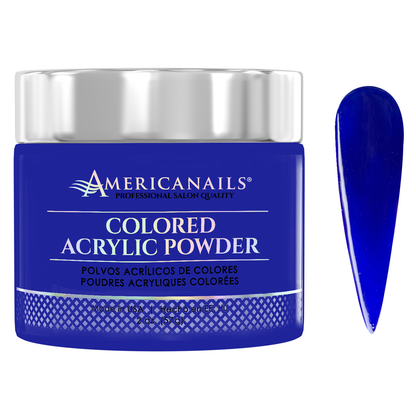 Americanails Colored Acrylic Powder | Pure Blue 2oz