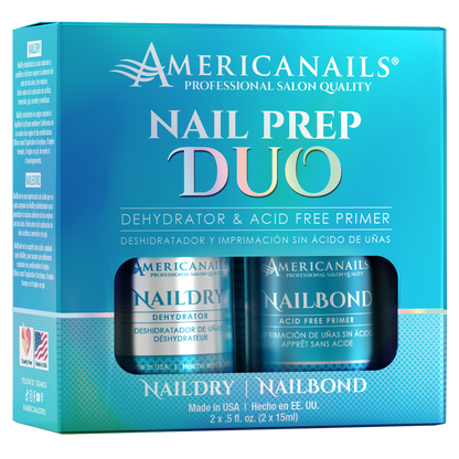 Americanails Nail Prep Duo | NailDry + NailBond .5oz