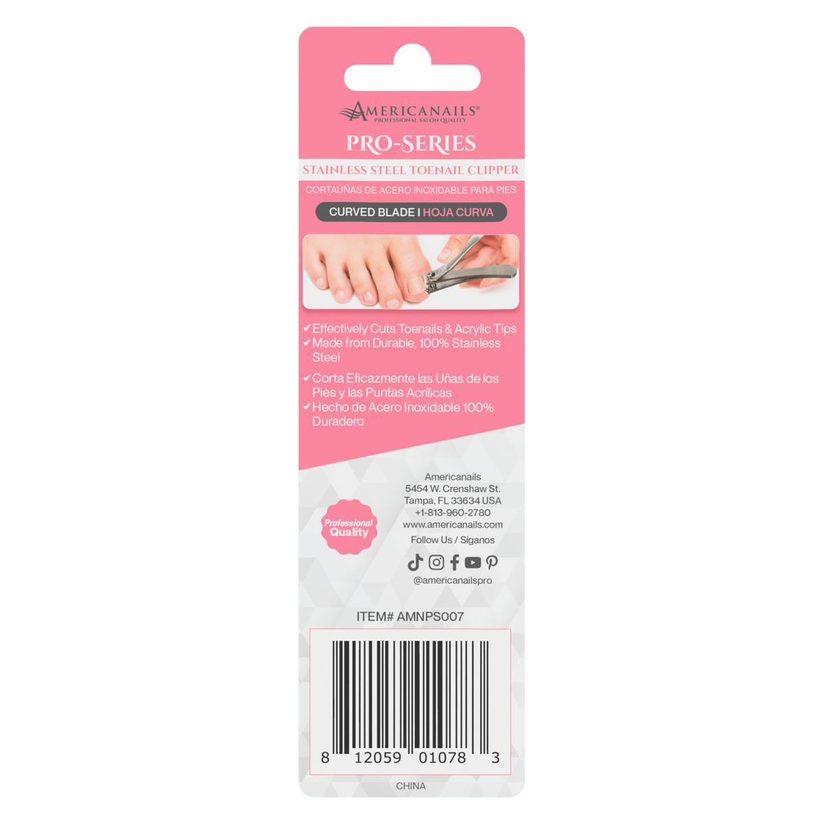 Americanails Pro-Series Nail Tip Clipper
