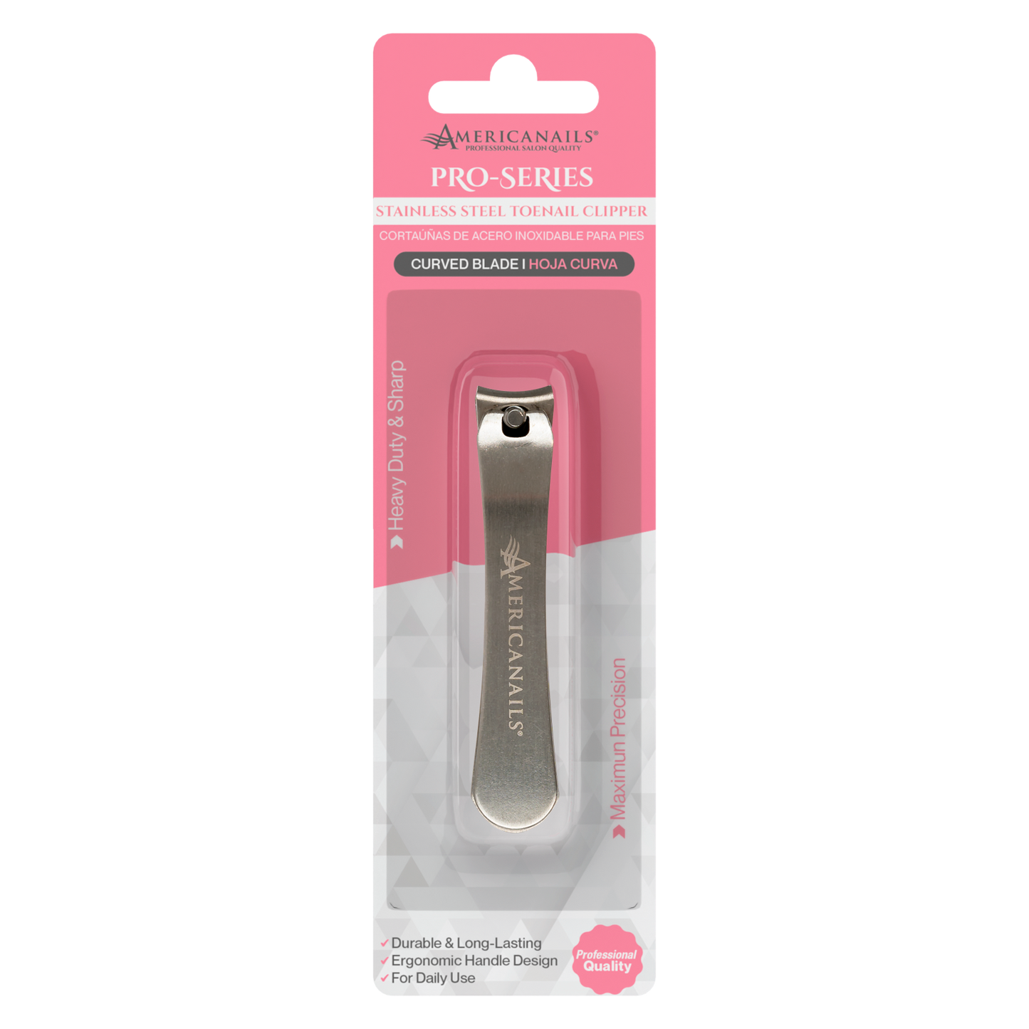 Americanails Pro-Series Stainless Steel Toenail Clipper