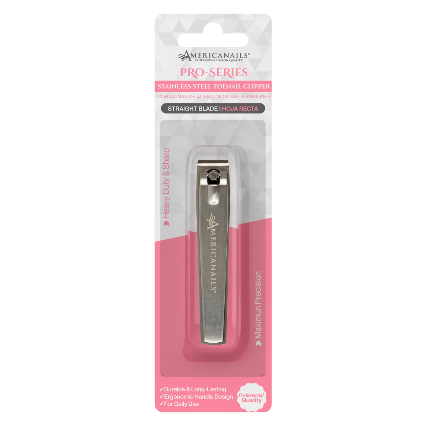 Americanails Pro-Series Stainless Steel Toenail Clipper