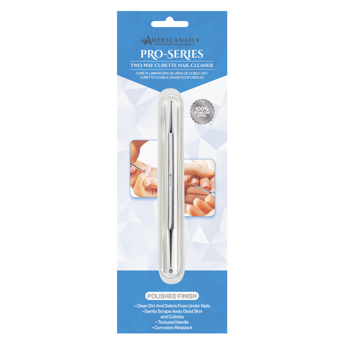 Americanails Pro-Series Curette Nail Cleaner Case (12 Pack)