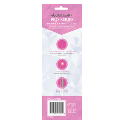 Americanails Pro-Series Two Way Ingrown Nail File