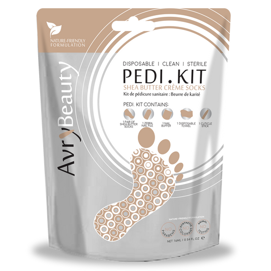 AvryBeauty All-In-One Disposable Pedi Kit | Shea Butter