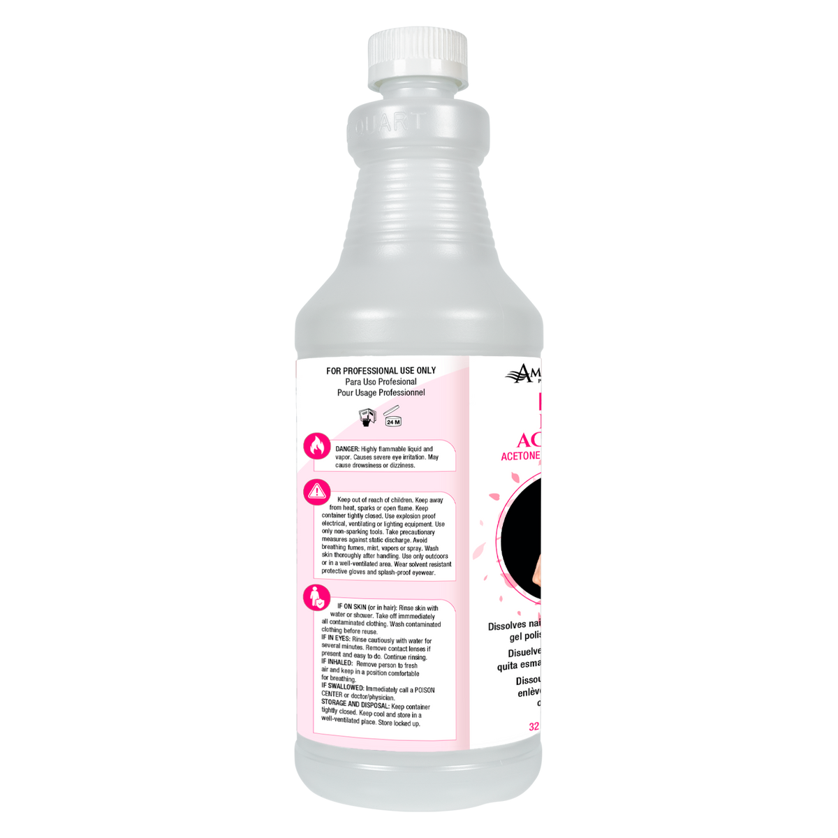 Americanails 100% Pure Acetone 32oz