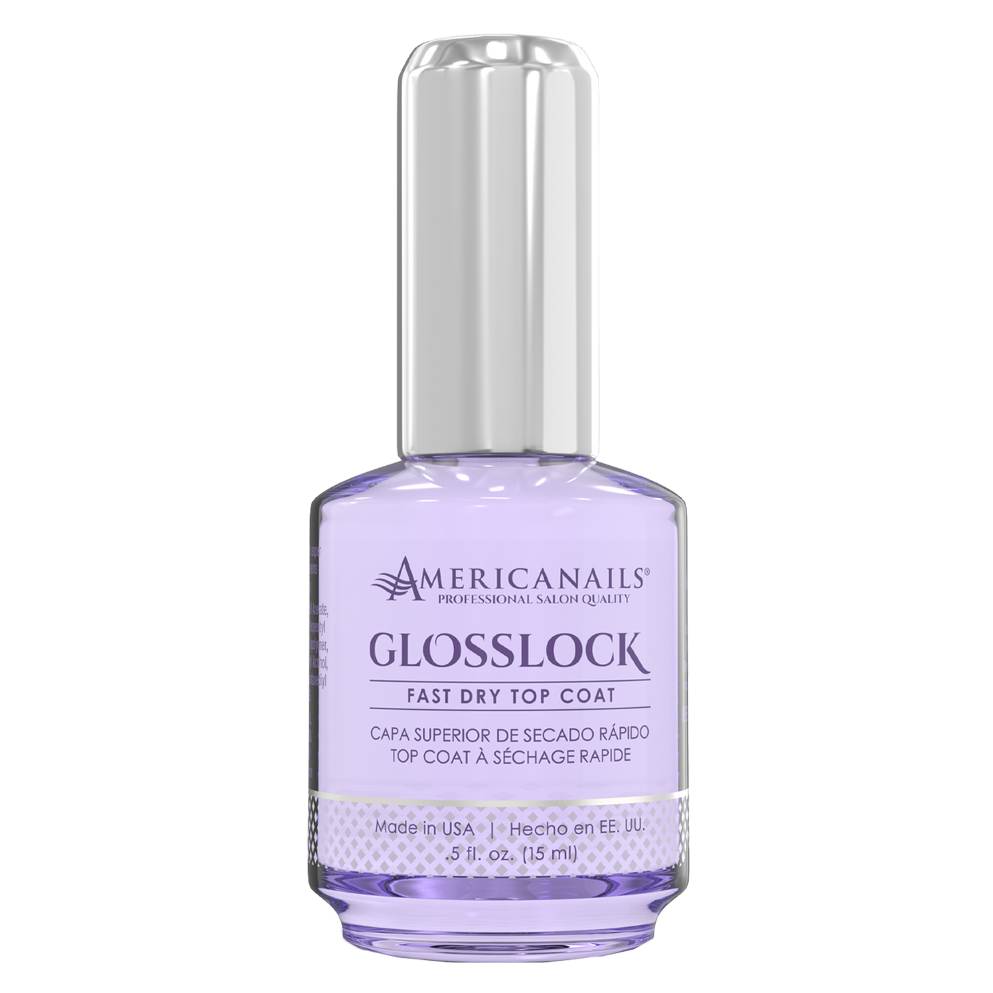 Americanails GlossLock Fast Dry Top Coat .5oz