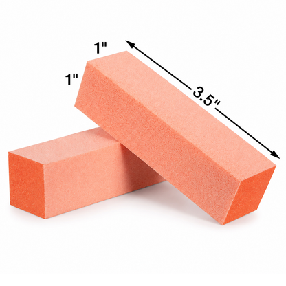 Americanails Disposable Maxi Orange Buffers | 180/240 Grit 10ct