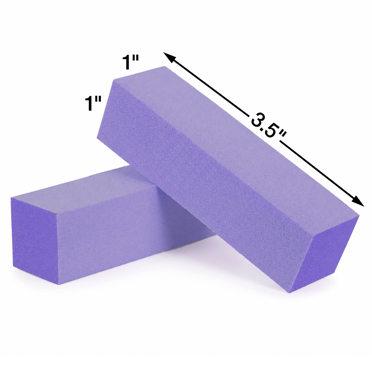 Americanails Disposable Maxi Purple Buffers | 100/120 Grit 10ct