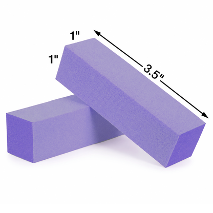 Americanails Disposable Maxi Purple Buffers | 100/120 Grit 10ct