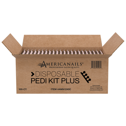 Americanails Disposable Pedi Kit Plus 400ct Case