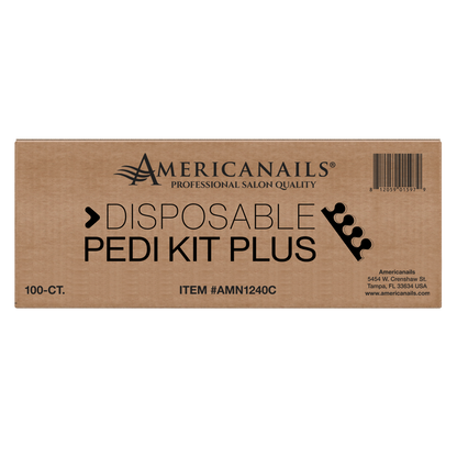 Americanails Disposable Pedi Kit Plus 400ct Case