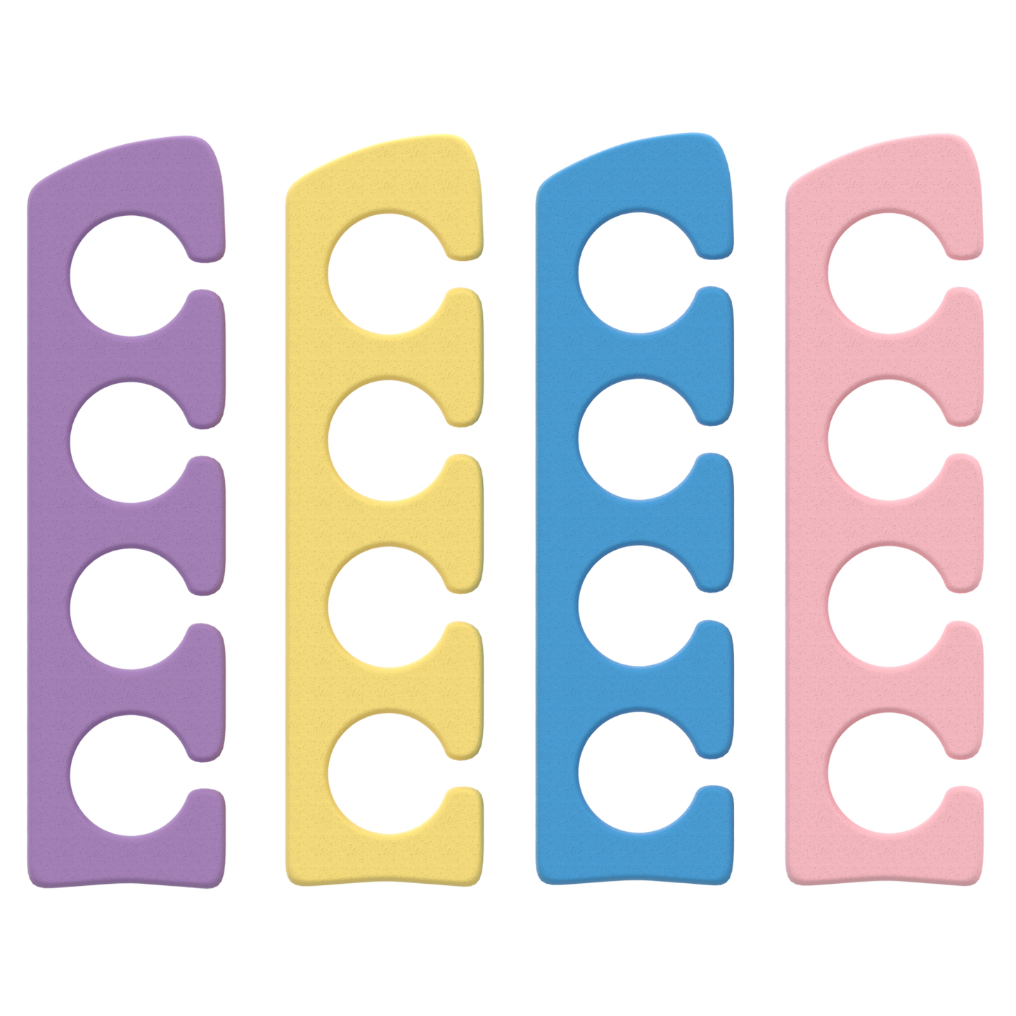 Americanails Softeez Toe Separators | Soft Pastels 144ct