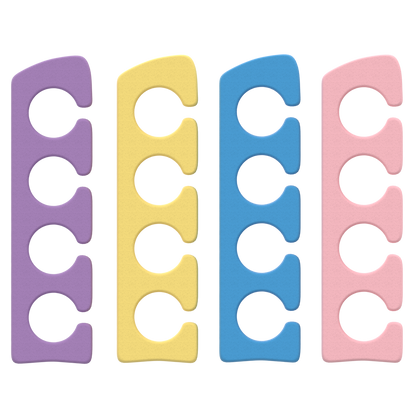 Americanails Softeez Toe Separators | Soft Pastels 144ct