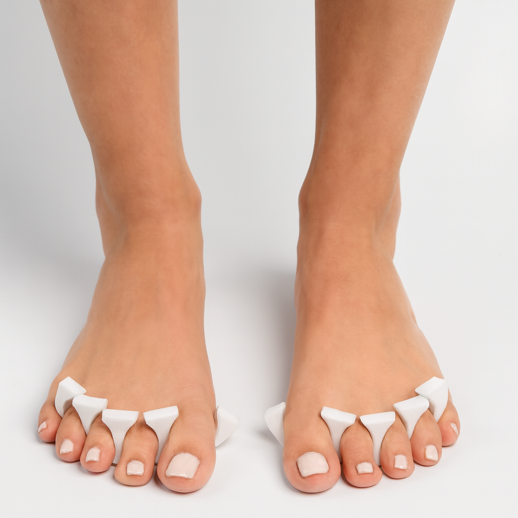 Americanails Softeez Toe Separators | Crisp White 144ct