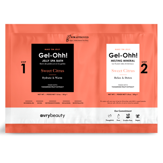 AvryBeauty Gel-Ohh! Jelly Spa Pedi Bath | Sweet Citrus