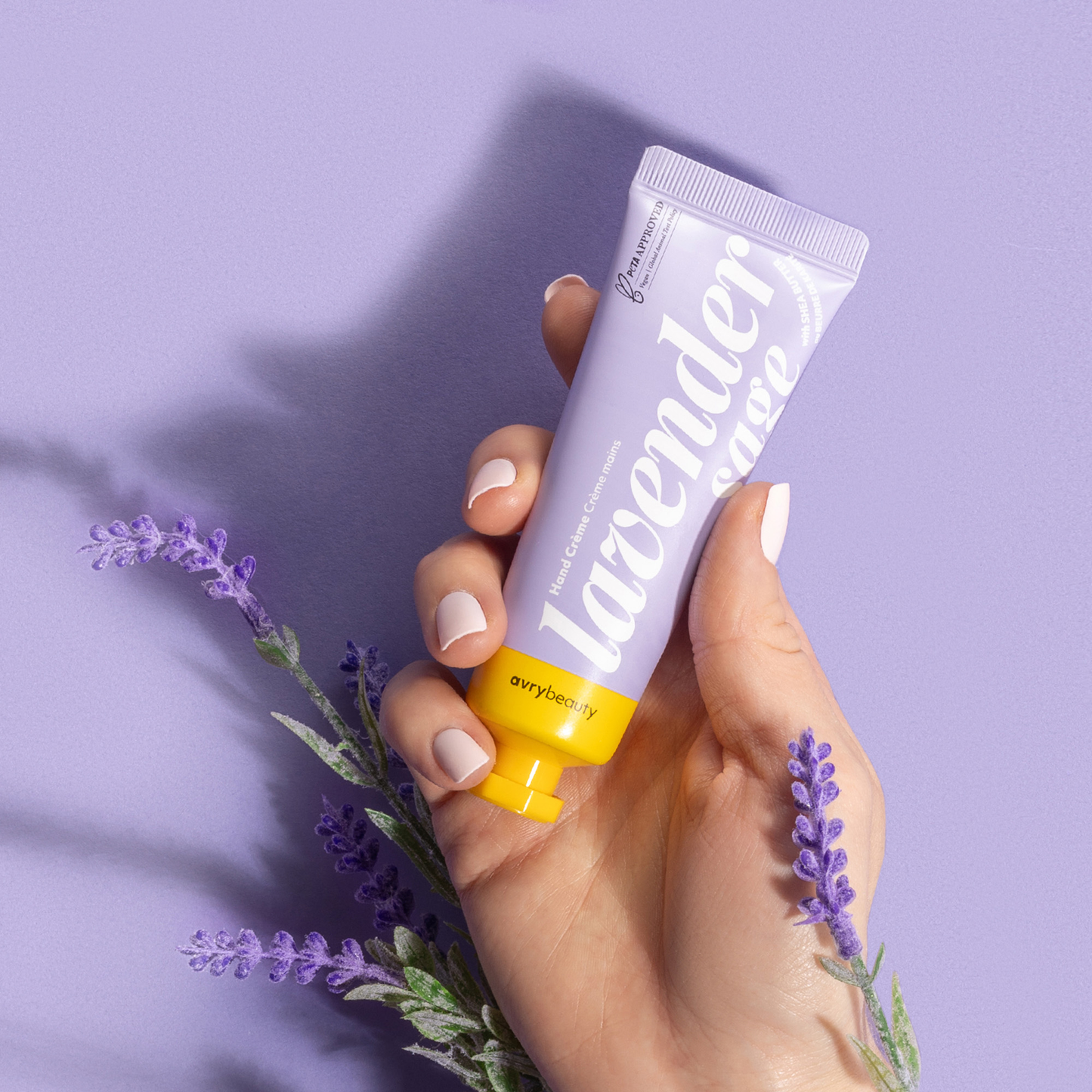 AvryBeauty Lavender Sage Hand Cream 1.5oz