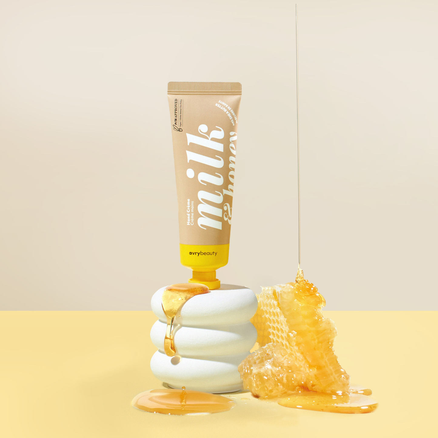 AvryBeauty Milk & Honey Hand Cream 1.5oz