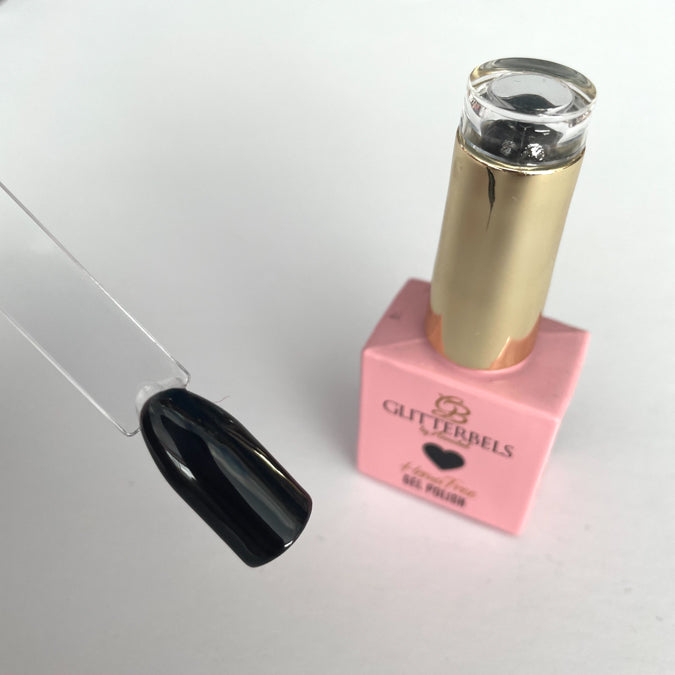 Glitterbels Hema-Free Gel Polish | Black .58oz