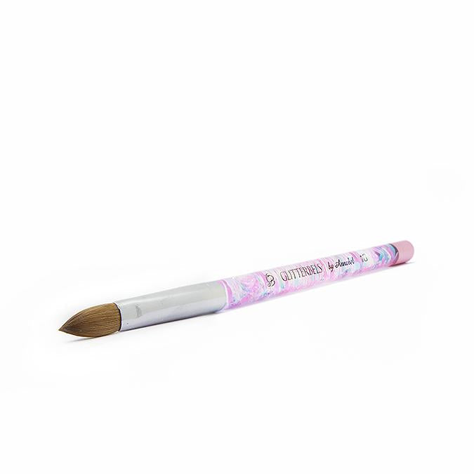 Glitterbels Pinched Pastel Glitter Acrylic Brushes