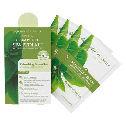 Americanails AMN Spa Complete Pedi Kit | Refreshing Green Tea