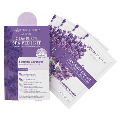 Americanails AMN Spa Complete Pedi Kit | Soothing Lavender