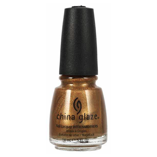 China Glaze Nail Lacquer .5oz | Platinum Gold
