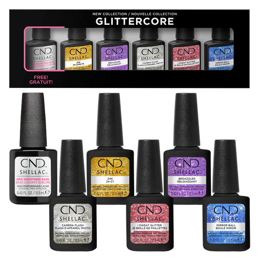 CND Glittercore Collection Prepack