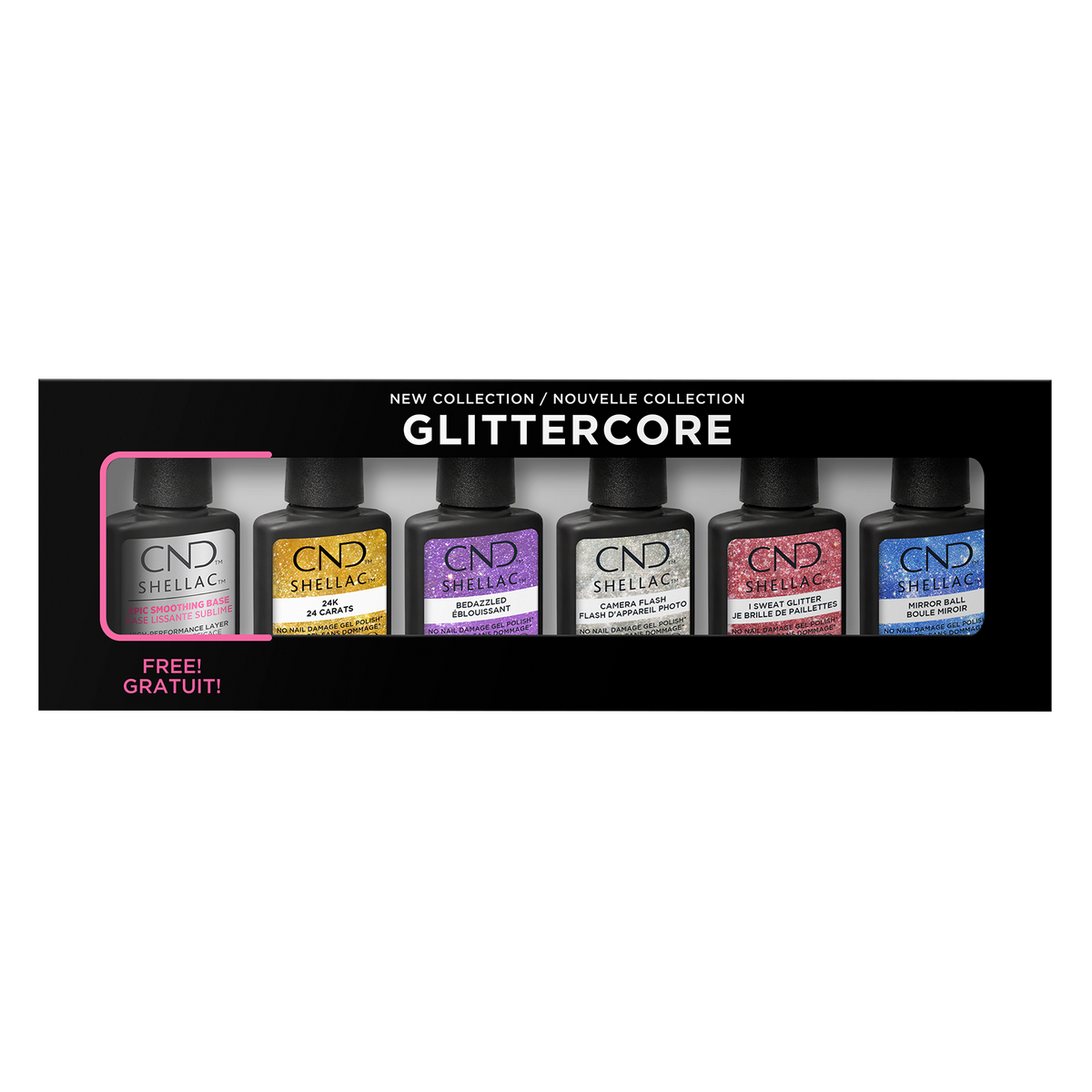 CND Glittercore Collection Prepack
