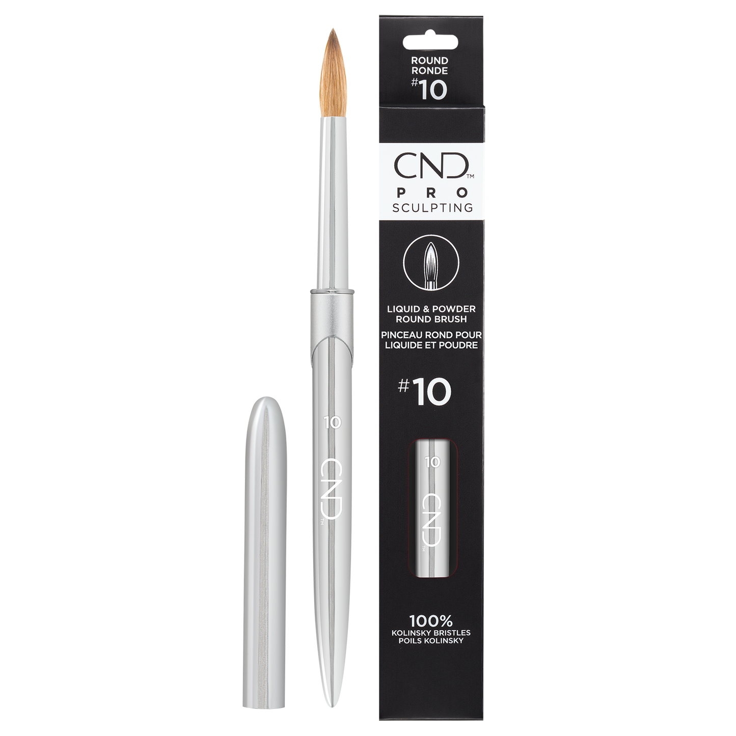 CND Pro Sculpting L&P Brush #10