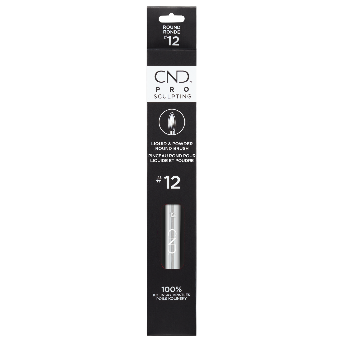 CND Pro Sculpting L&P Brush #12