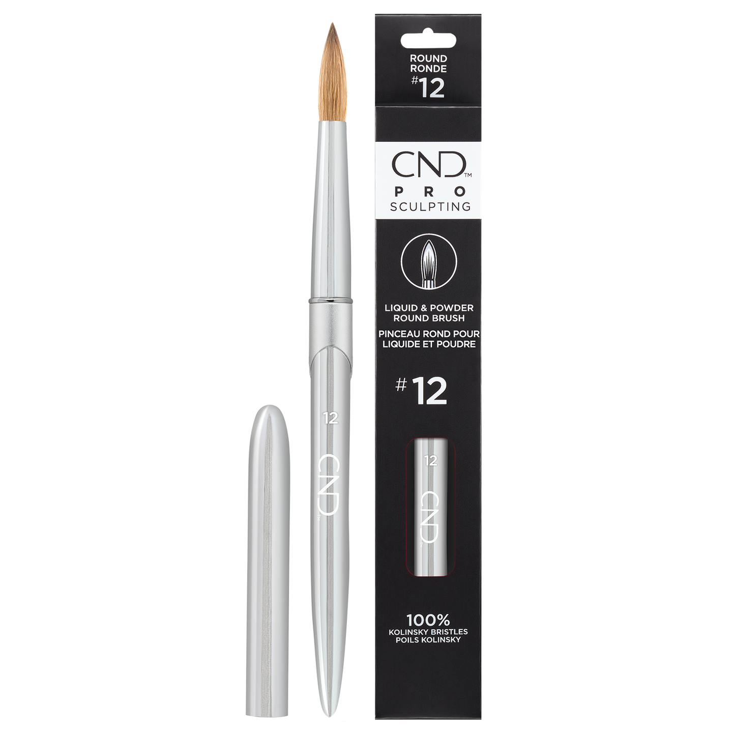 CND Pro Sculpting L&P Brush #12