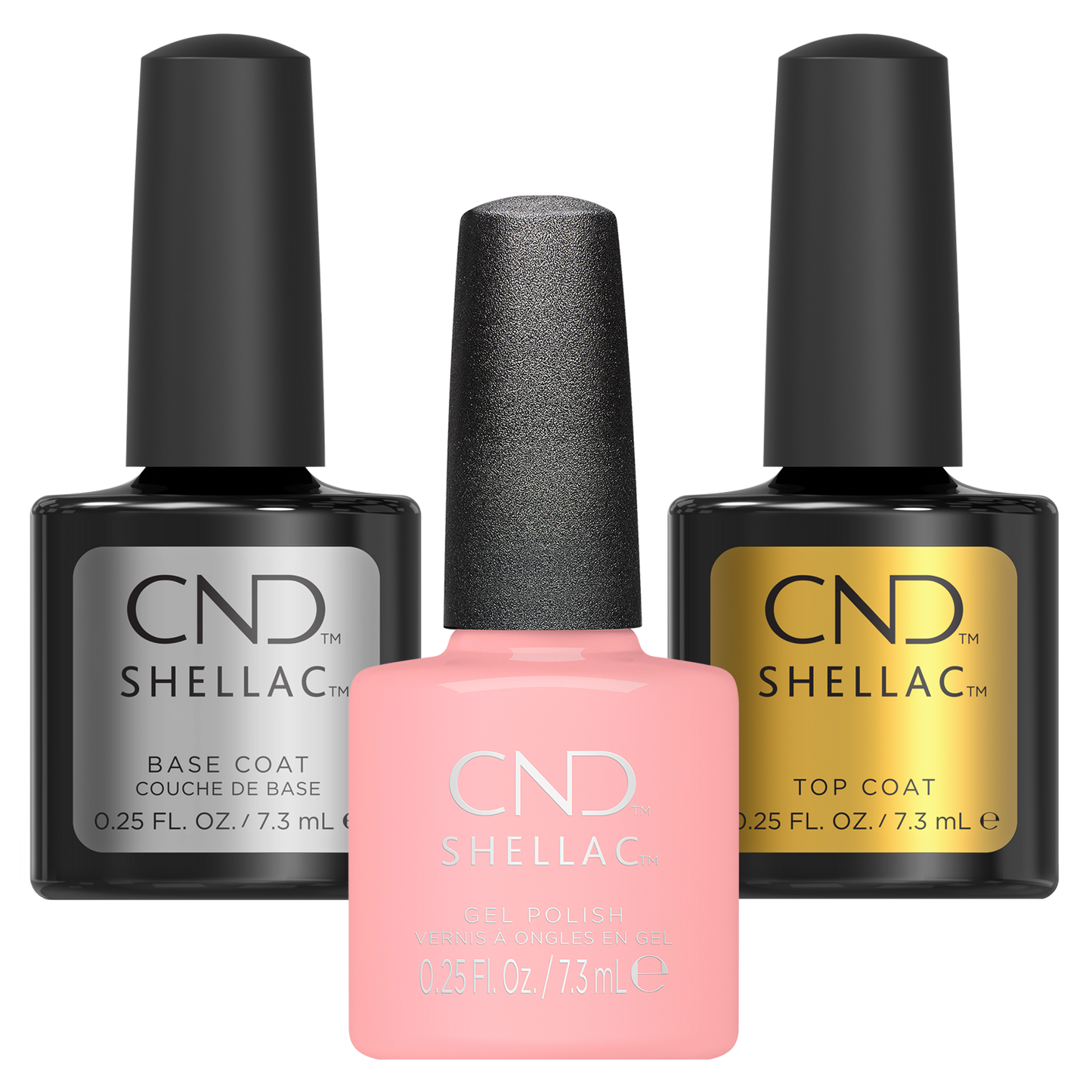 CND Shellac Blush Teddy Trio