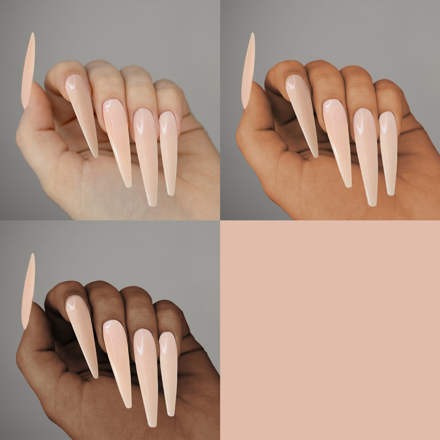 Americanails Colored Acrylic Powder | Cafe Latte 2oz