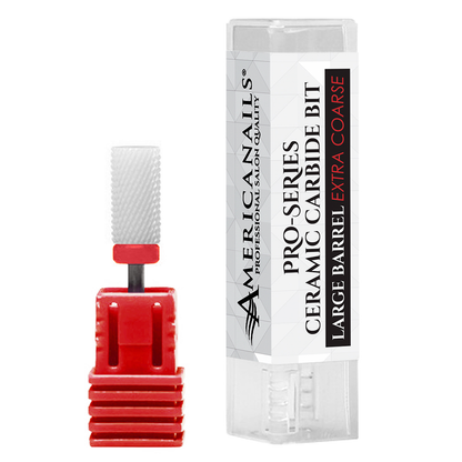 Americanails Pro-Series Ceramic Carbide Bit | Large Barrel Extra Coarse