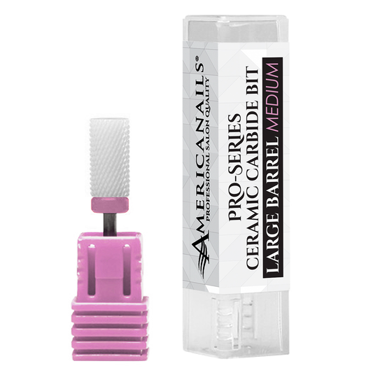 Americanails Pro-Series Ceramic Carbide Bit | Large Barrel Medium