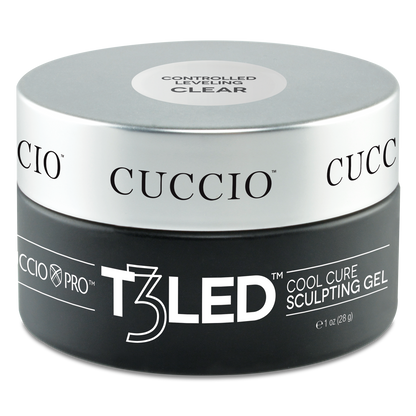 Cuccio T3 LED Controlled Leveling Gel | Clear 1oz