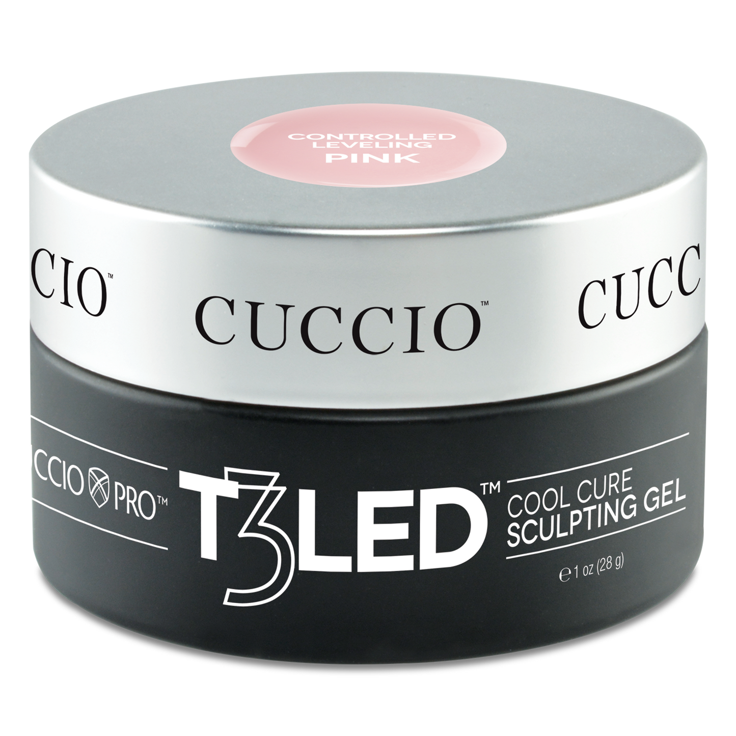 Cuccio T3 LED Controlled Leveling Gel | Pink 1oz