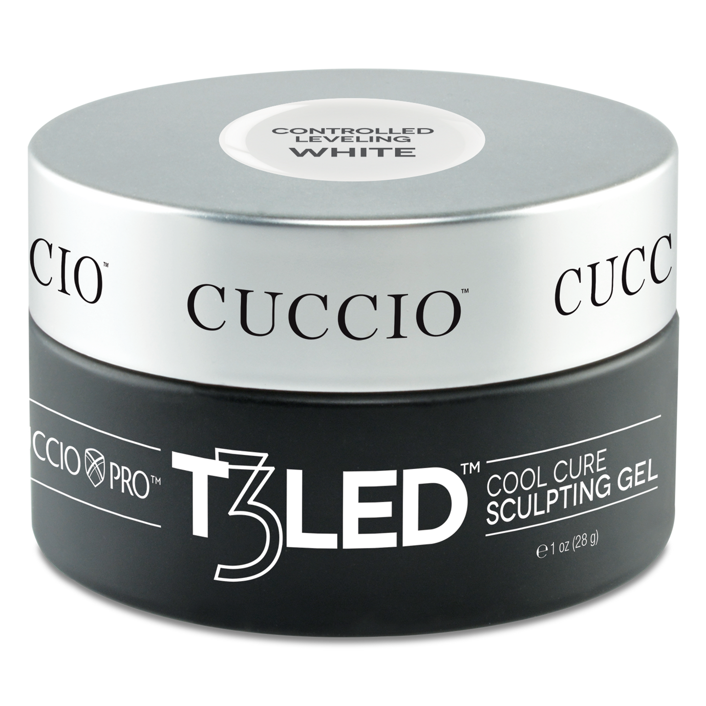 Cuccio T3 LED Controlled Leveling Gel | White 1oz